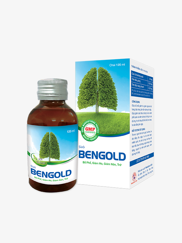 Siro Ho Bengold – Giải pháp giảm ho và đau họng mùa lạnh – Mediphar USA VN