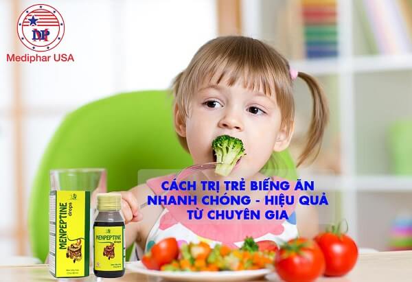 men cho trẻ biếng ăn