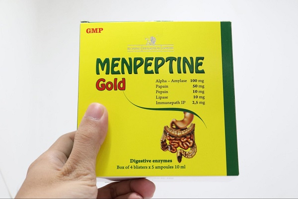 men tiêu hóa cho trẻ sơ sinh menpeptine gold